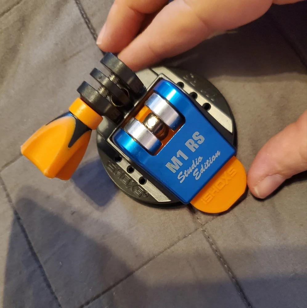 M1 RS Studio Edition Camera Suction Mount - Blue and Orange